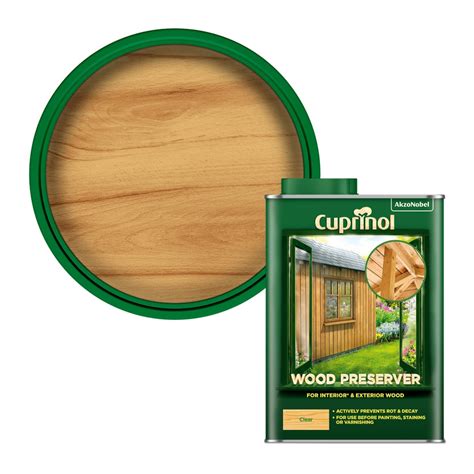 homebase cuprinol wood preserver clear.